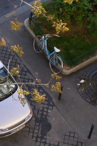 le vélo bleu